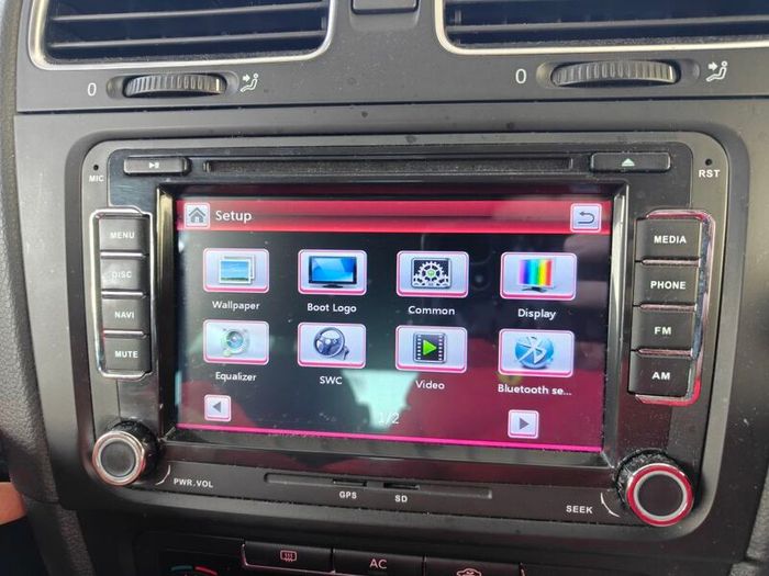 VW Upgraded head unit golf and more