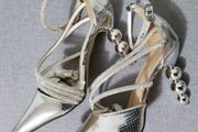 Women Silver Sandal - New