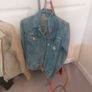 denim blue girls jacket Image 4
