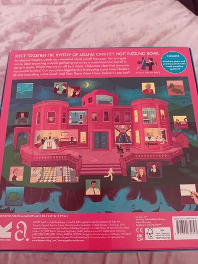 Agatha Christie 1000 piece jigsaw
