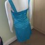 Ocean blue midi dress Image 3