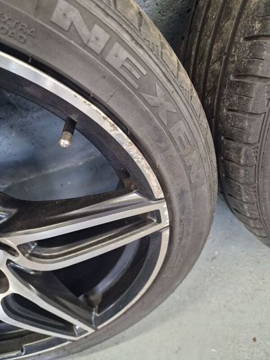 18 Inch Mercedes Alloy Wheels and Tyres.