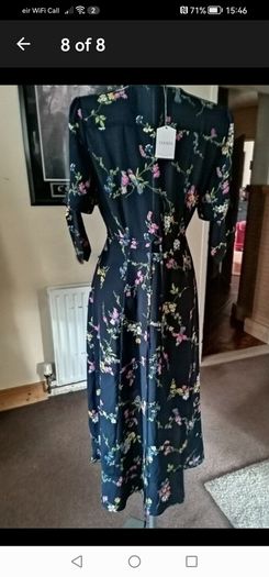 beautiful new Oasis wrap overdress