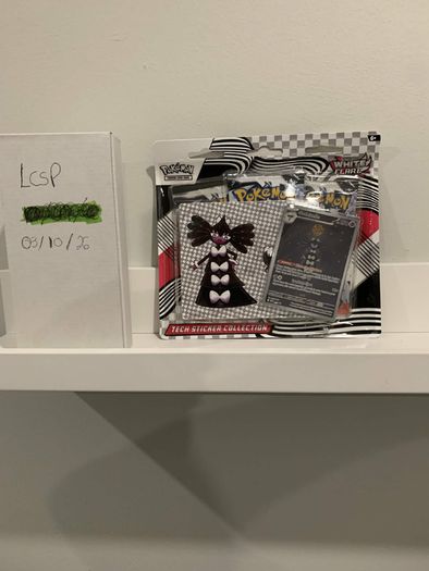 Pokemon White Flare Tech Sticker Collection - Gothitelle