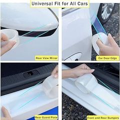 Nano Transparent Film Strip Anti Collision Edge Guard Scratch Protector Tapes Seal Rear Guard Car Door Edge Length 10M
