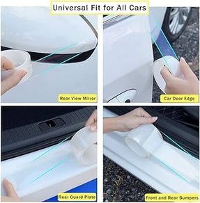 Nano Transparent Film Strip Anti Collision Edge Guard Scratch Protector Tapes Seal Rear Guard Car Door Edge Length 10M