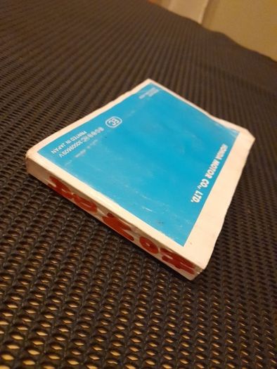 Honda CBR600F Owner's Manual