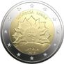 Latvia 2 Euro Commemorative Coin 2019- The Rising Sun. Coincard. BU Image 2