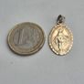 9ct Yellow Gold Miraculous Medal Pendant Image 3