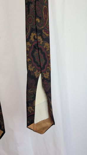 Christian Dior Tie Paris Paisley Silk Mens Vintage Designer Necktie Italy