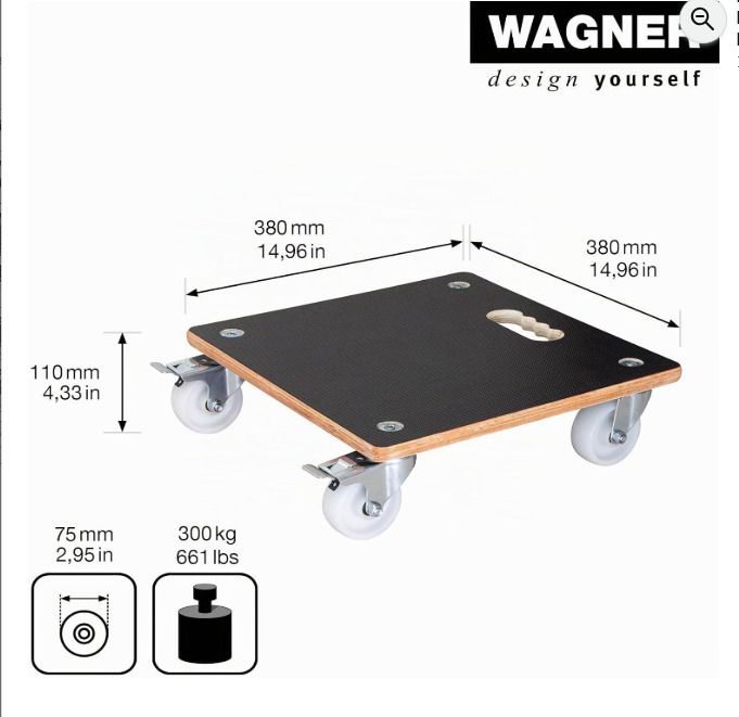 Wagner 300Kg Maxigrip Trolly