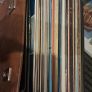 vinyl records in case Image 2