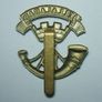 REGIMENTAL CAP BADGES (brass & bi-metal) - 8 different types (see below), militaria lot B. Image 6