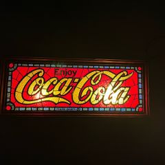 Coca Cola Liberty Lighted Sign Rare