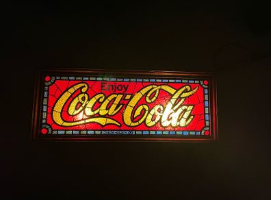 Coca Cola Liberty Lighted Sign Rare