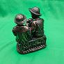 Genesis Fine Arts W1 Puppy Love Boy & Girl Bronze Figurine Ornament Image 5