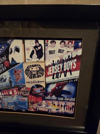 Times Square Broadway Musicals - Framed