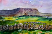 Ben bulben watercolour