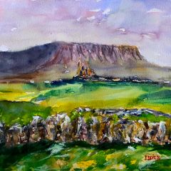 Ben bulben watercolour