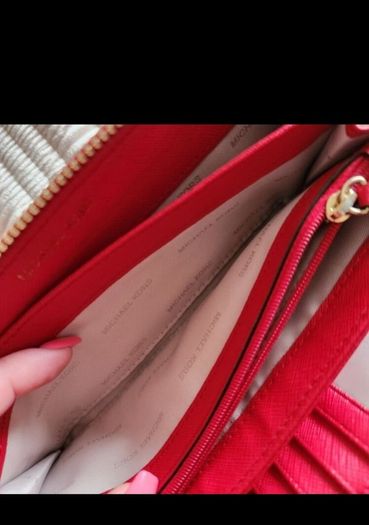 Michael kors large jet set continental zip around wallet