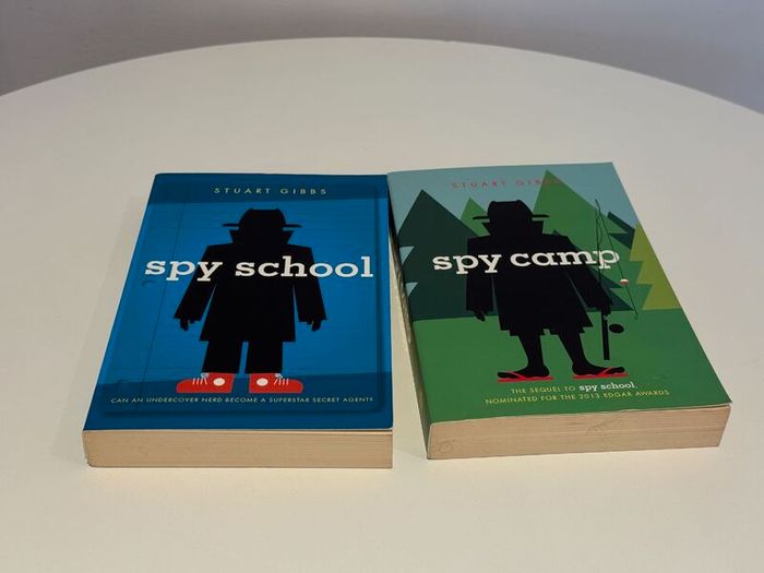 Two Spy School Books - Stuart Gibs
