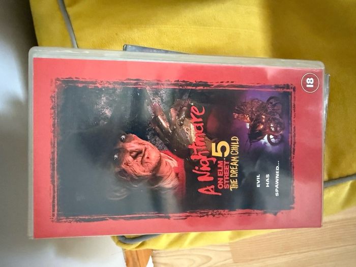 A nightmare on elm street vhs video collection