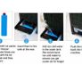 Portable Evaporative Air Cooler 5L, Air Conditioner Air Cooler Conditioner and Purifier Cooling Fan Humidifier Image 6
