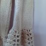vintage 100% cotton hand knit jumper Image 4