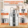 Essential Oil Still Water Distiller 49.2L with Thumper Keg & Water Pump Image 6