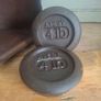 Antique W&T Avery Cast Iron Shop Scales Image 5