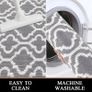 NEW SALE | Runner Rug for Hallway Grey 50x150cm, Hallway Runner, Hall Runners Non Slip Washable Hall Runner Absorbent Door Runner Mats Kitchen Carpet Runner Rugs for Entryway Hallway Laundry Image 3