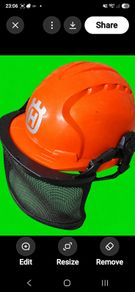 Husquvarna hard hat.