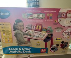 V Tech Learn and Draw Activity Desk