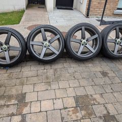 R20 5X112 VOSSEN style alloy wheels