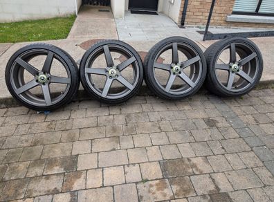 R20 5X112 VOSSEN style alloy wheels