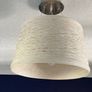 Beautiful Italian rattan ceiling light x2 Image 2