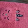 Unicorn pink jumper size 4 years Image 3