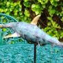 Hammerhead Shark - Patinated Bronze With Gold Accents Image 3