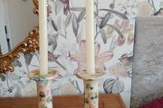 Studio Hand Crafted Ceramic Candle Sticks x 2