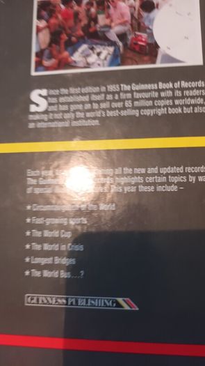 Guinness book of records 1991