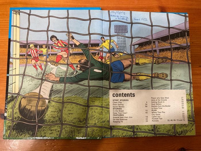 Comic: 'Striker'' annual 1974
