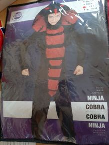 Ninja costume 7-9 years