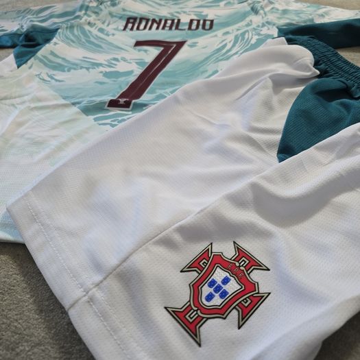 Ronaldo Portugal away football  jersey/kits