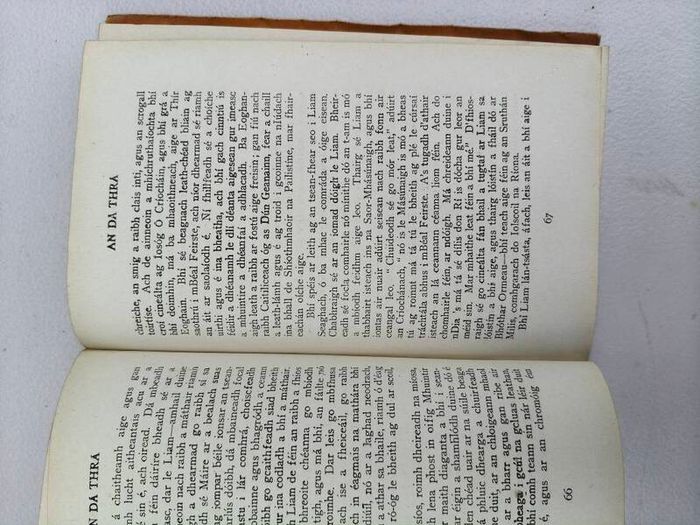 An Da Thra, Irish Interest Book
