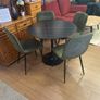 round table and 4 chairs Image 4