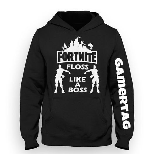 Fortnite Inspired Hoodie Personalised With Name Or Gamertag