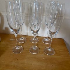 Galway crystal champagne glasses