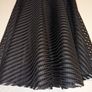 Black mesh skater midi skirt from New Look. Size 12. Image 7