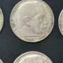 Complete Set - Germany 2 Reichsmark 1937 - All Mint Marks A,D,E,F,G,J Image 7
