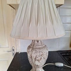 Lovely ornate vintage table lamp